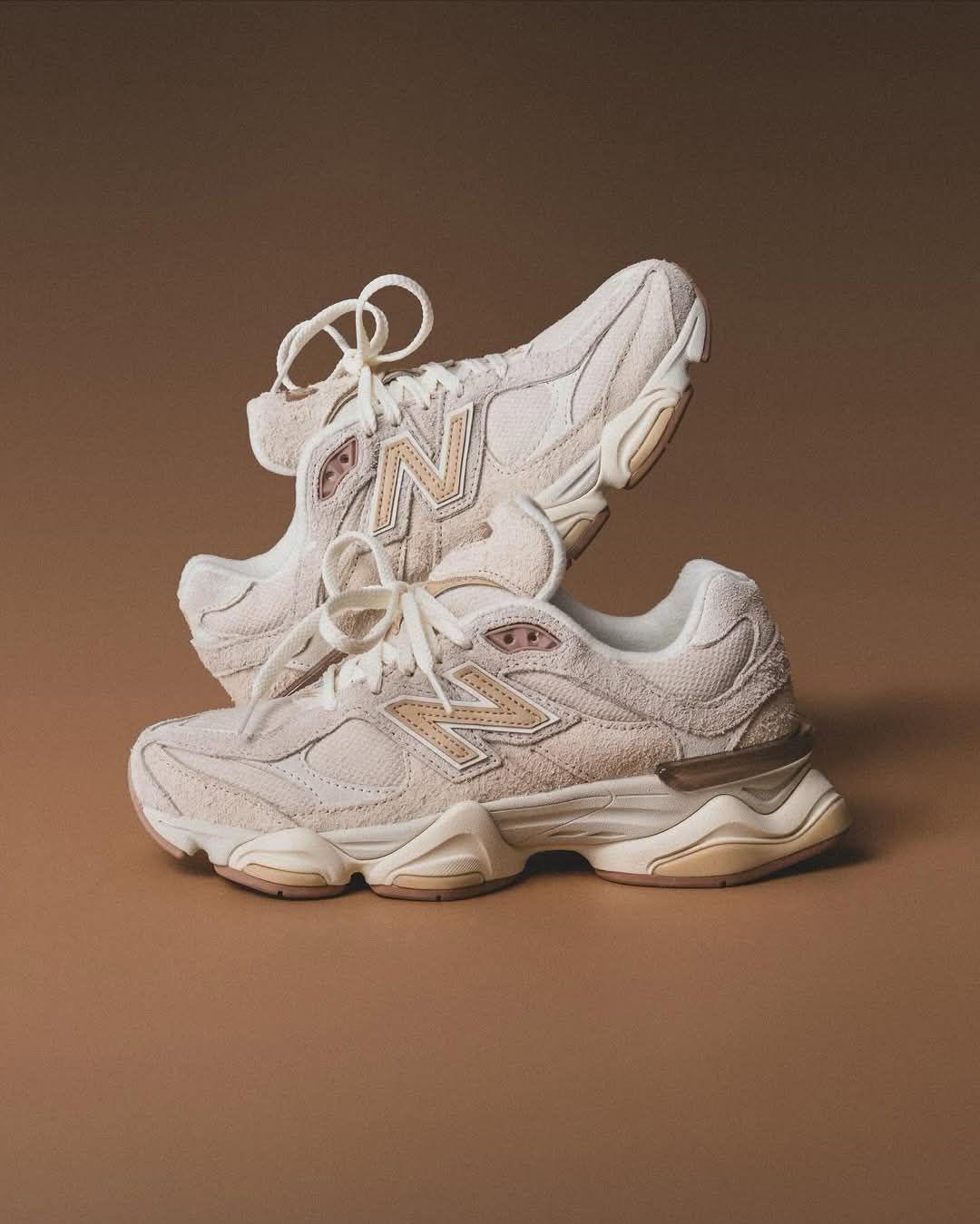 复古玩家必入|New Balance 9060米白麂皮配色开箱